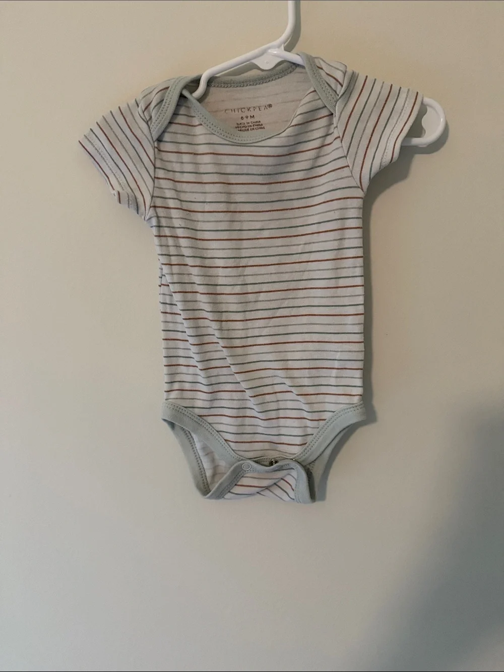 Baby Onesie Bundle - Neutral Tan & Blue Prints